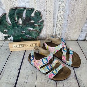 Birkenstock Papillio Floral Strappy Sandals